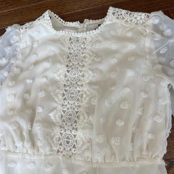 White polkadotted dress size small - Picture 7 of 7